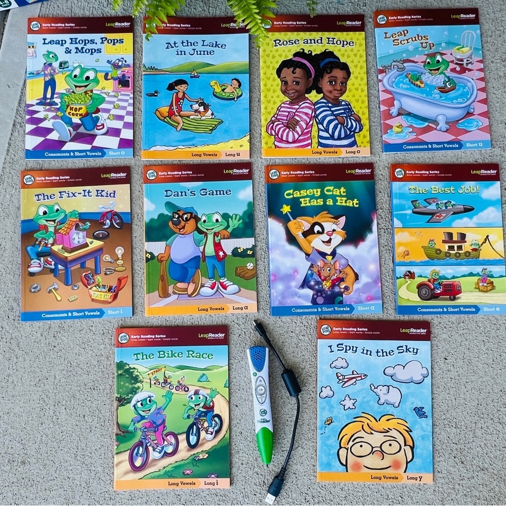 Leapfrog Leap Reader Learn to Read 10 Book Mega Pack